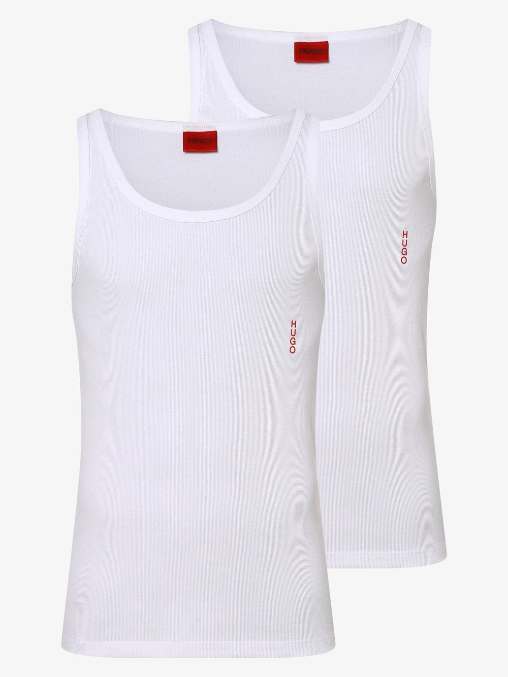 HUGO Unterhemden im 2er-Pack Herren Baumwolle