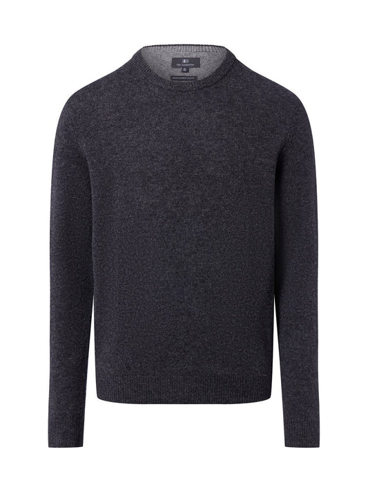 Nils Sundström Pullover Herren Feinstrick meliert