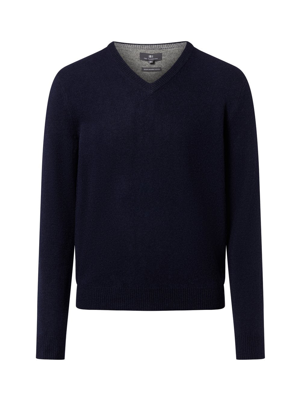 Nils Sundström Pullover Herren Schurwolle meliert