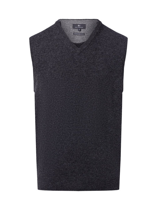 Nils Sundström Pullunder Herren Schurwolle meliert