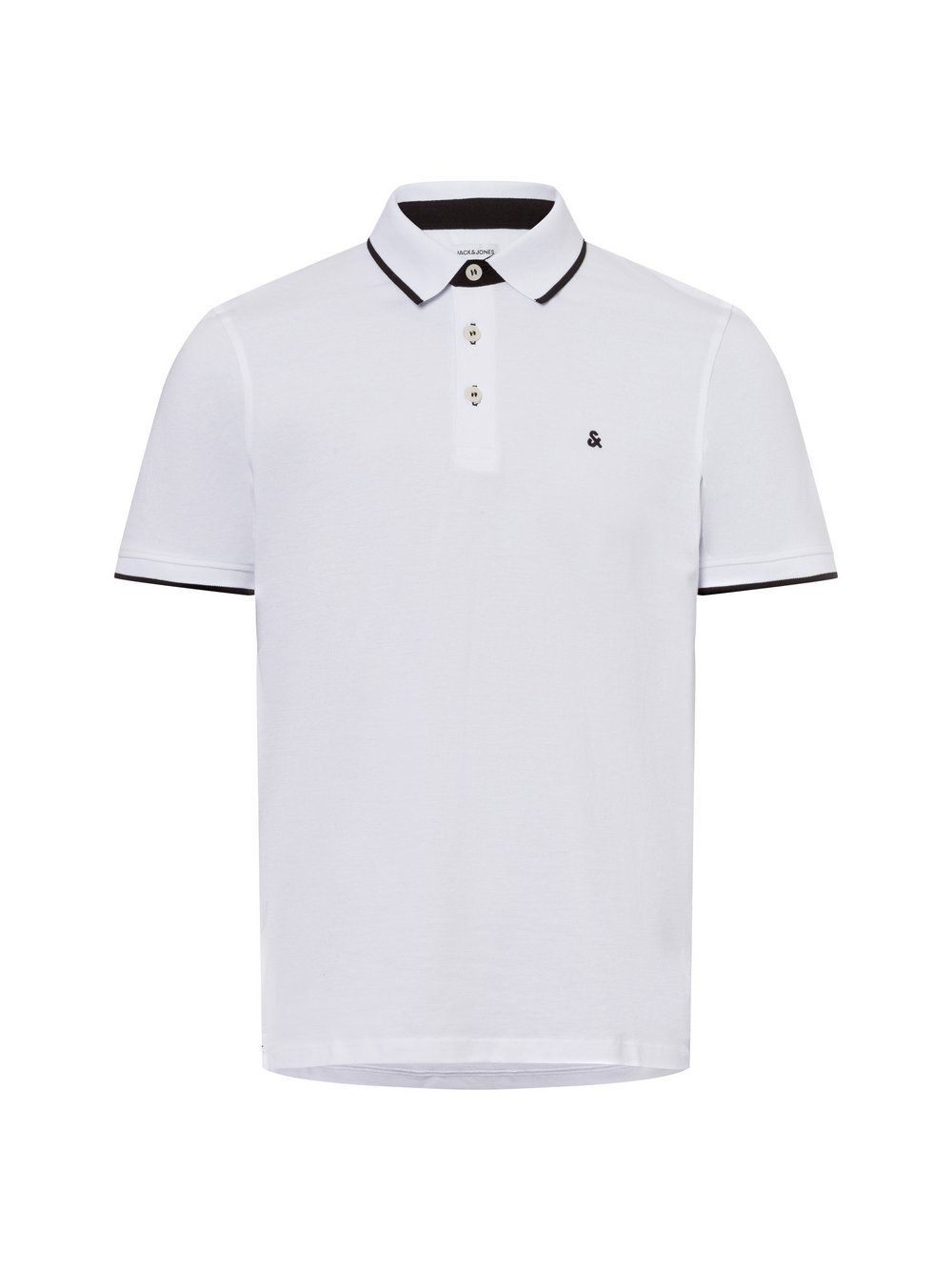Jack & Jones Poloshirt Herren Baumwolle meliert