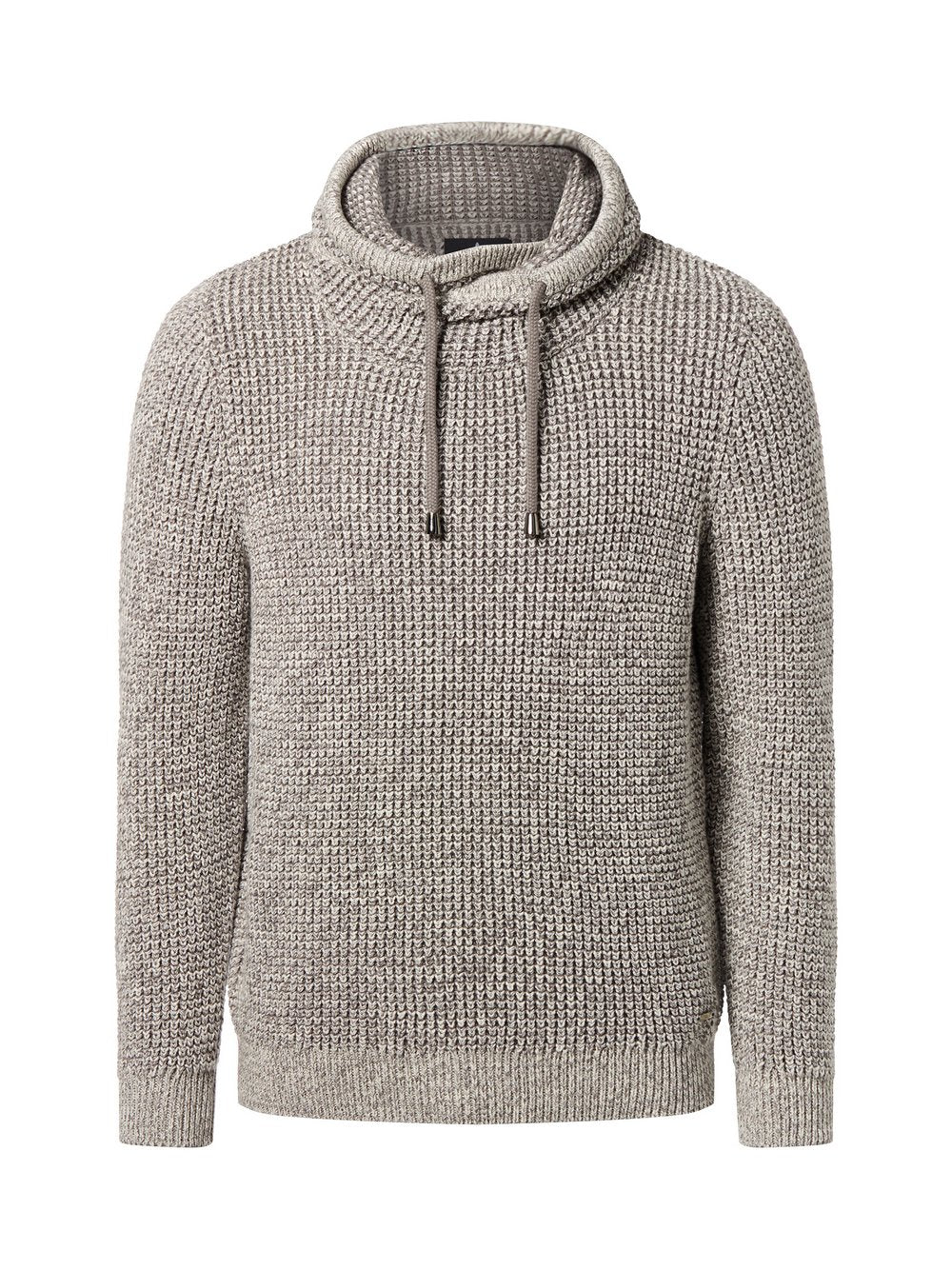 Ragman Strickpullover Herren Baumwolle meliert