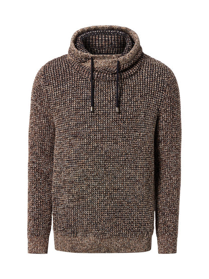 Ragman Strickpullover Herren Baumwolle meliert