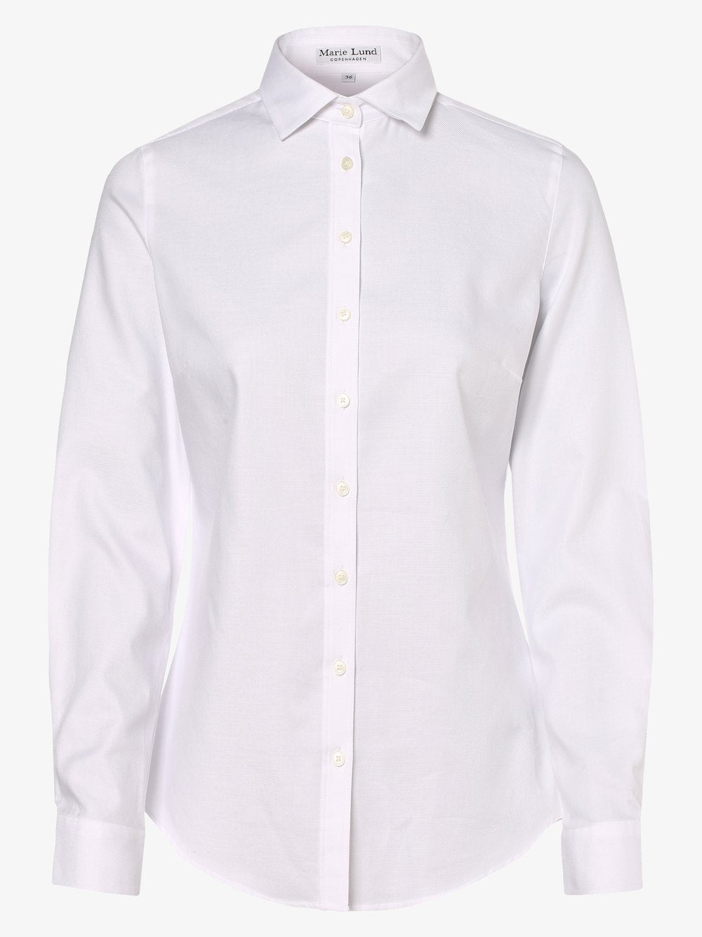 Marie Lund Bluse Damen Baumwolle strukturiert