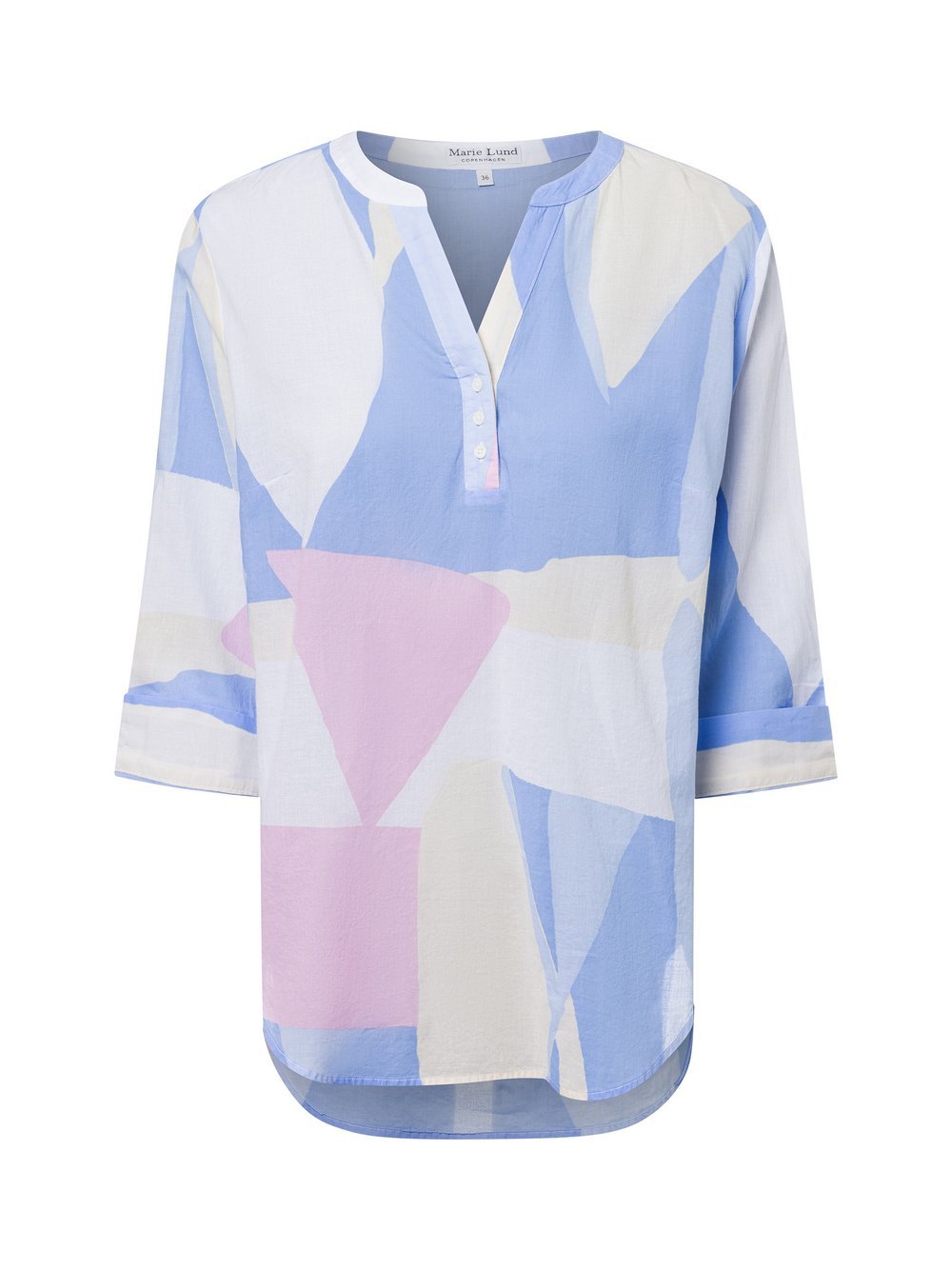 Marie Lund Bluse Damen Baumwolle gemustert