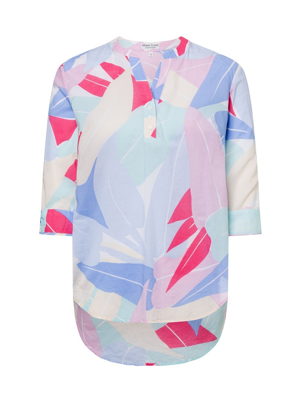 Marie Lund Bluse Damen Baumwolle gemustert