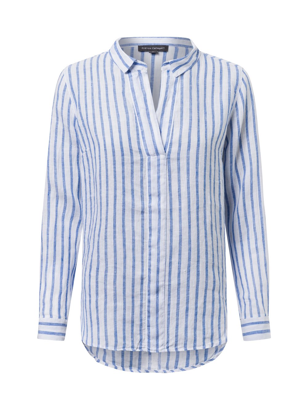 Franco Callegari Leinenbluse Damen gestreift