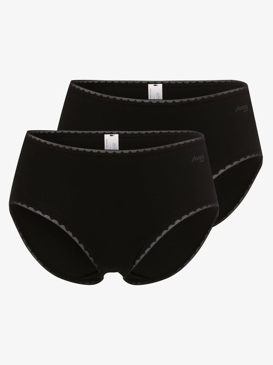 sloggi Midis im 2er-Pack Damen Baumwolle