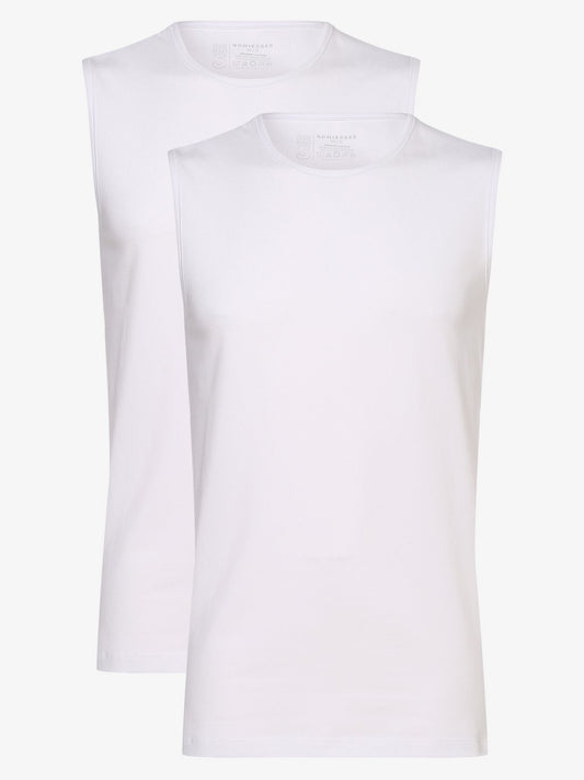 Schiesser Unterhemden im 2er-Pack Herren Baumwolle