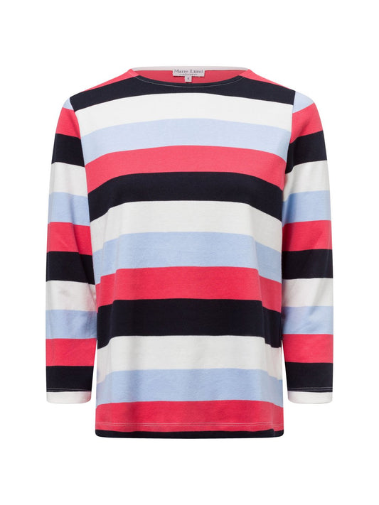 Marie Lund Shirt Damen Jersey gestreift