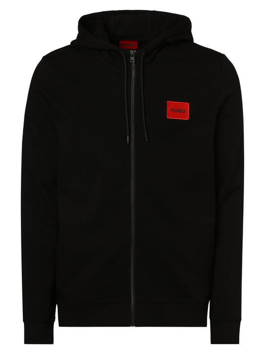 HUGO Kapuzenjacke Herren Baumwolle
