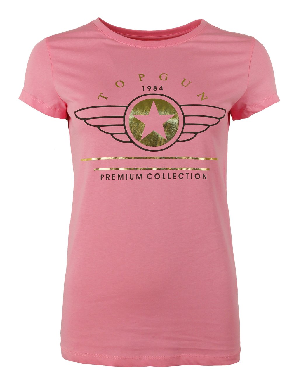 Topgun T-Shirt Damen Baumwolle bedruckt