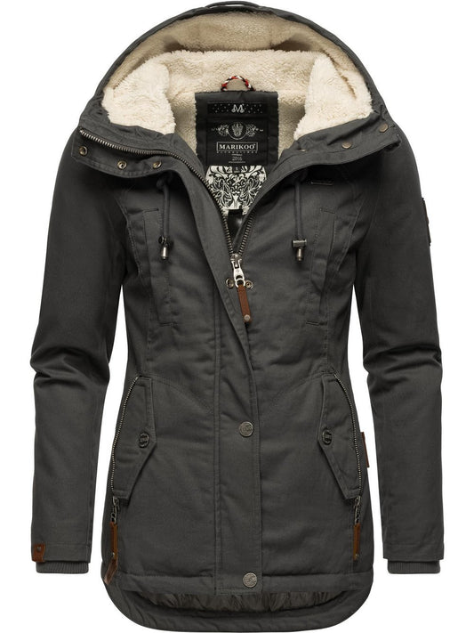 Marikoo Winterjacke Damen Baumwolle