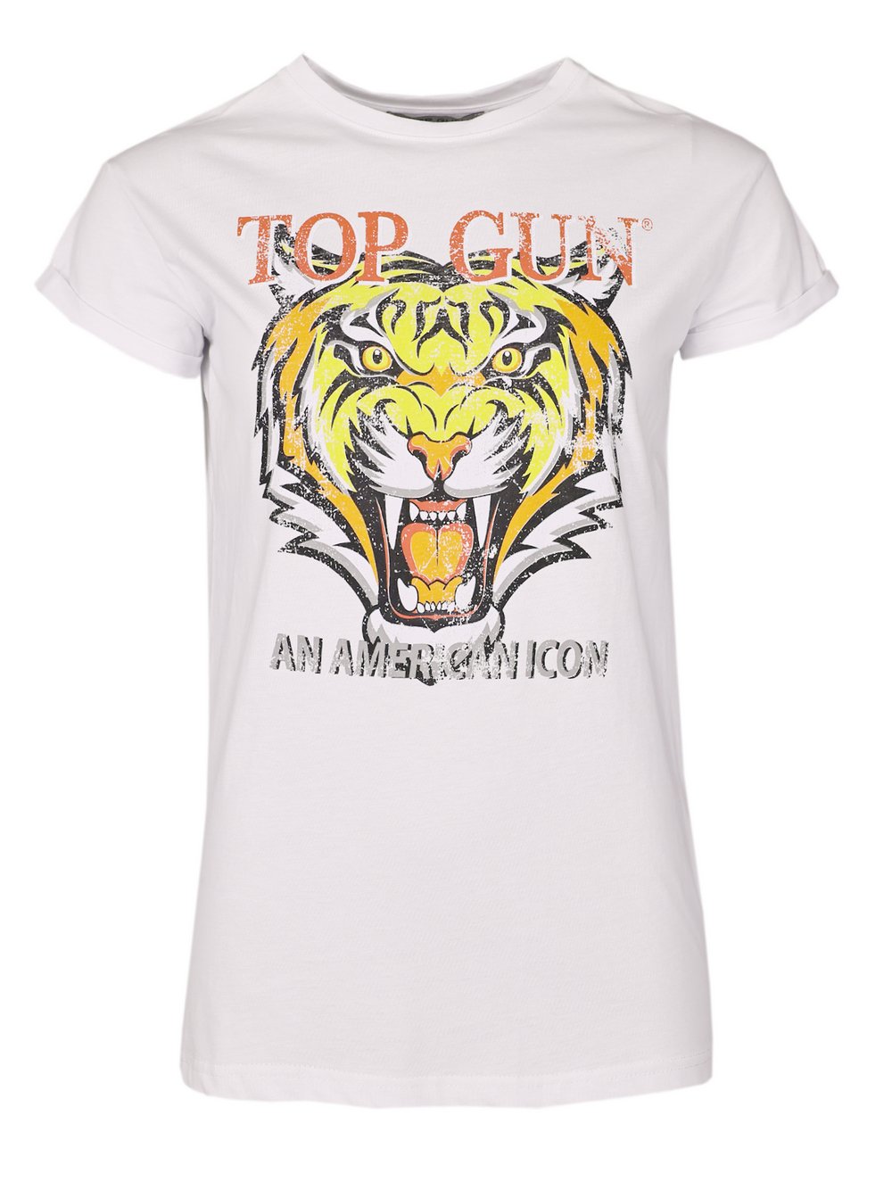 Topgun T-Shirt Damen Baumwolle bedruckt