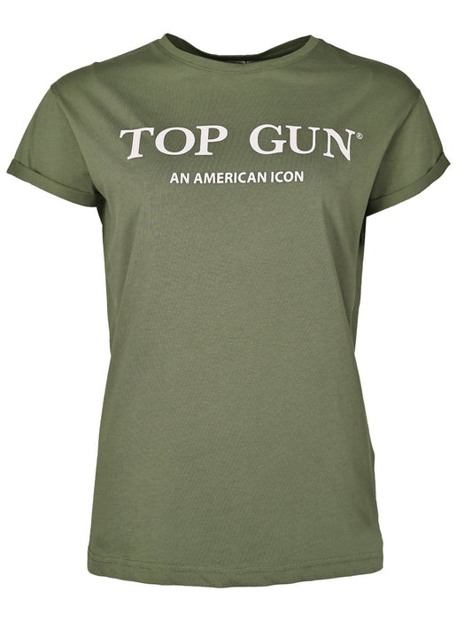 Topgun T-Shirt Damen Baumwolle bedruckt