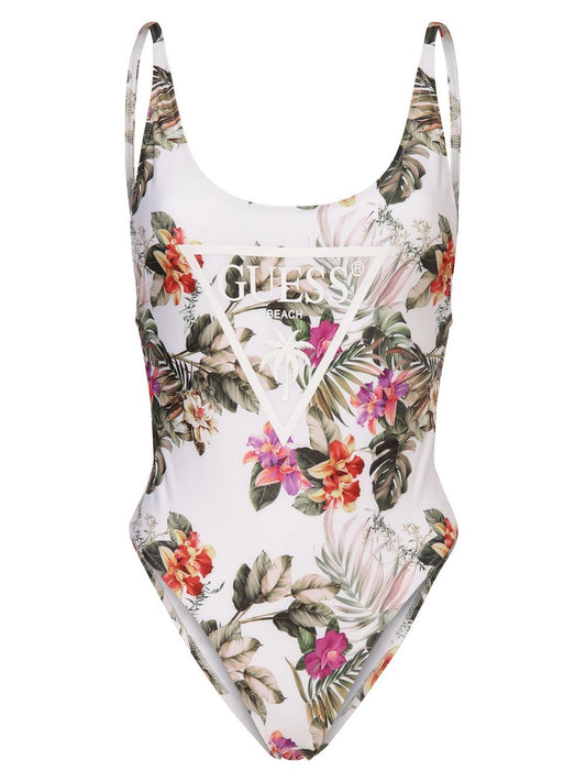 GUESS Badeanzug Damen gemustert