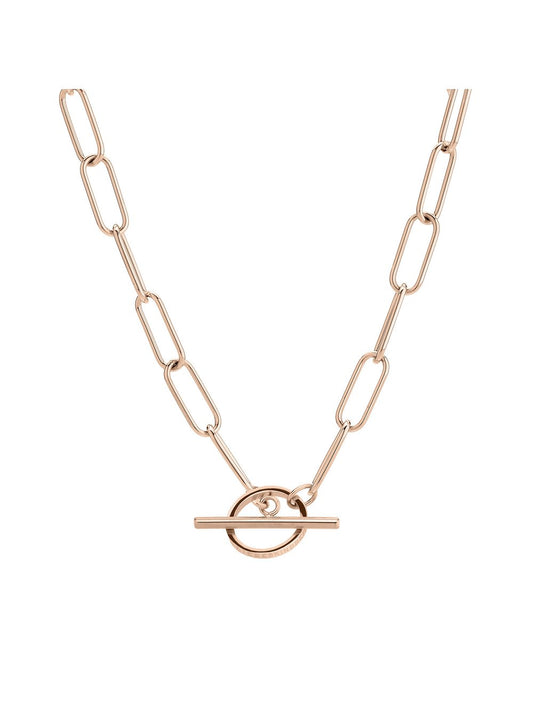 Liebeskind Berlin Halskette Damen Edelstahl roségold