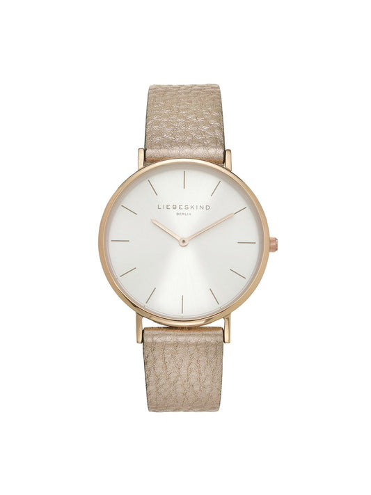 Liebeskind Berlin Armbanduhr Damen Kunstleder roségold