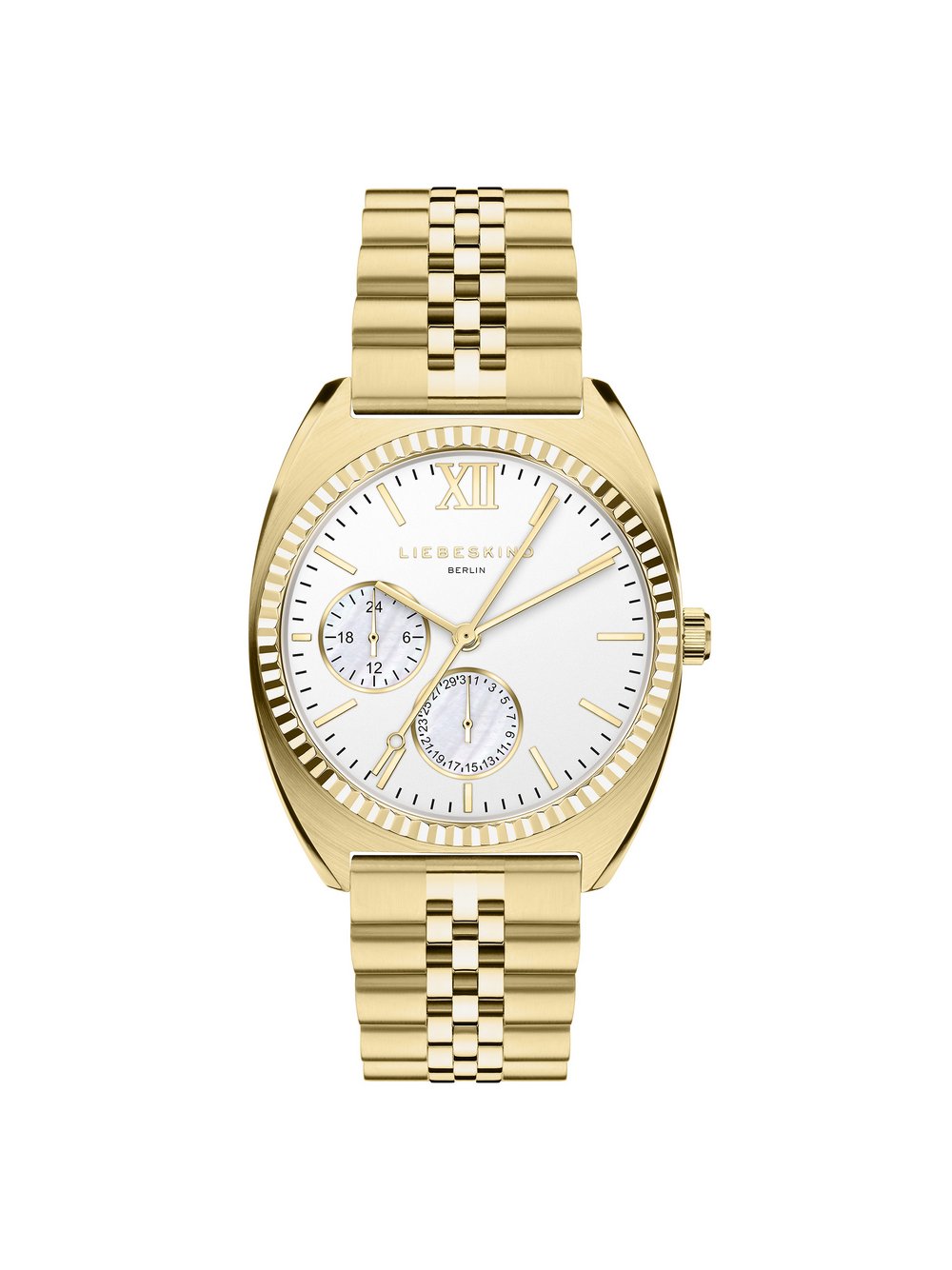 Liebeskind Berlin Armbanduhr Damen Edelstahl roségold