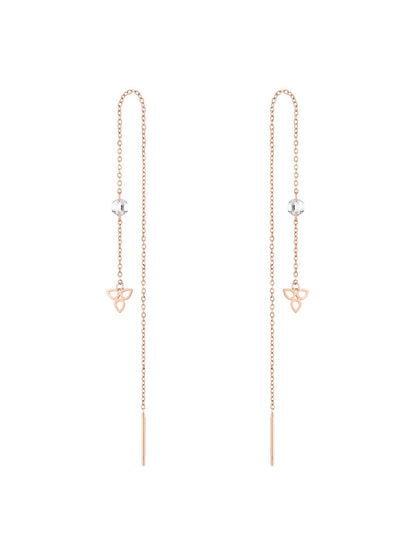 Tamaris Ohrringe Damen Edelstahl roségold