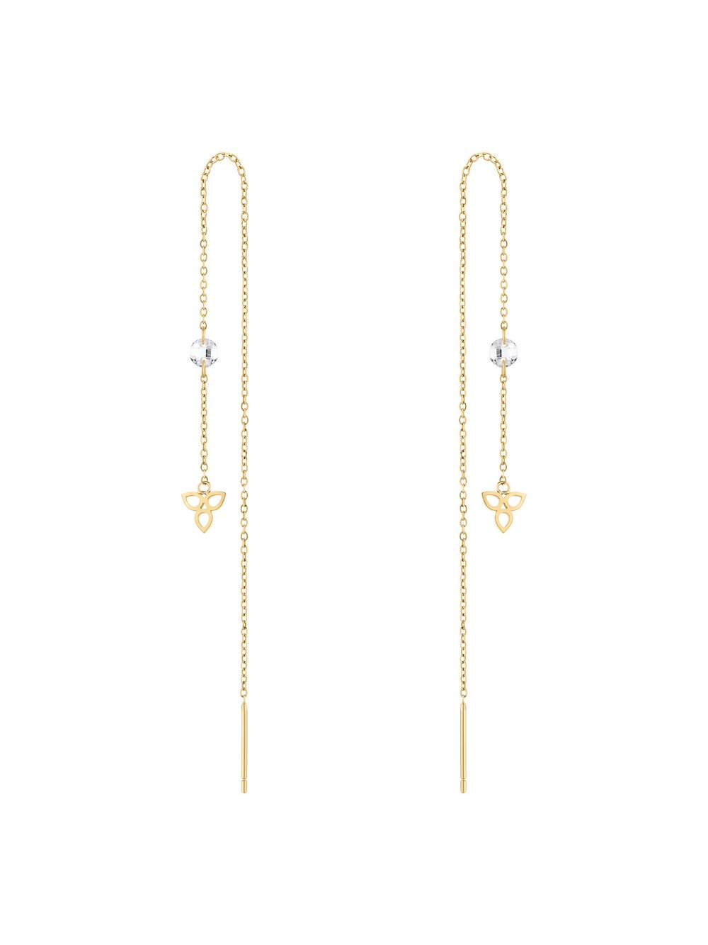 Tamaris Ohrringe Damen Edelstahl roségold