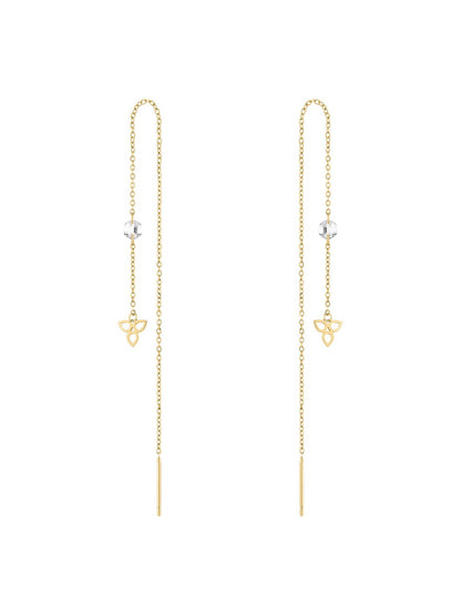 Tamaris Ohrringe Damen Edelstahl roségold