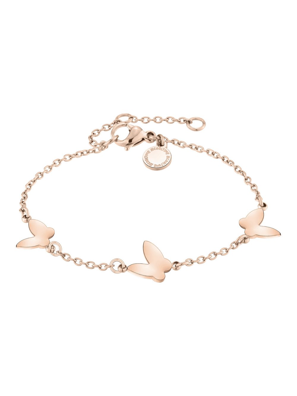 Cool Time Armband Mädchen Edelstahl roségold