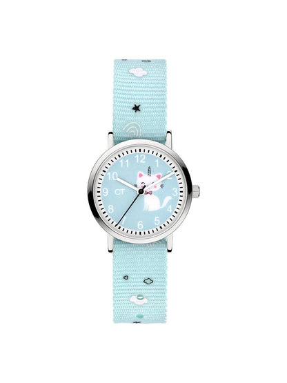 Cool Time Armbanduhr Mädchen gemustert