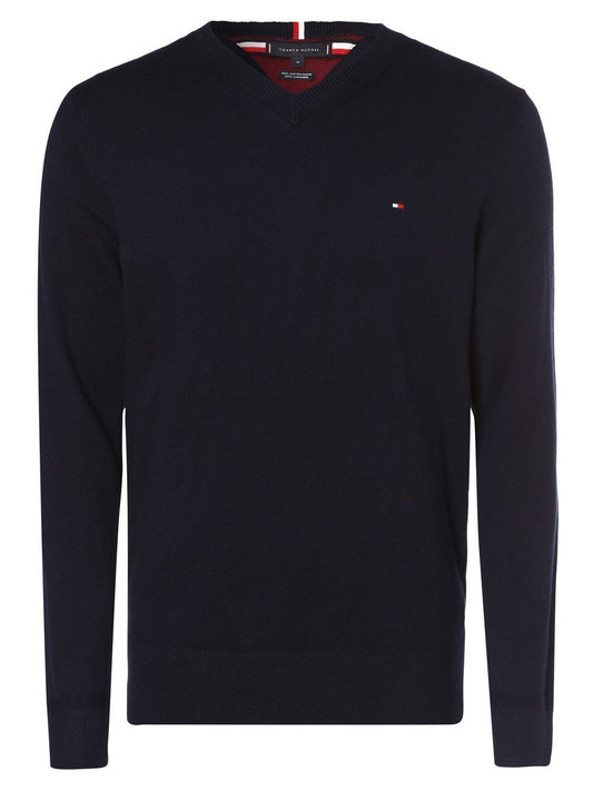 Tommy Hilfiger Pullover mit Cashmere-Anteil Herren Baumwolle