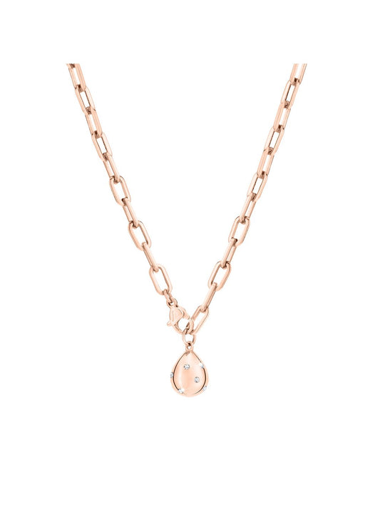 Tamaris Halskette Damen Edelstahl roségold