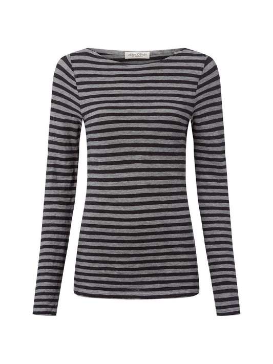 Marc O'Polo Langarmshirt Damen Jersey gestreift