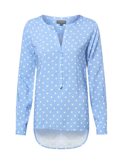 Franco Callegari Tunikabluse Damen Viskose gemustert