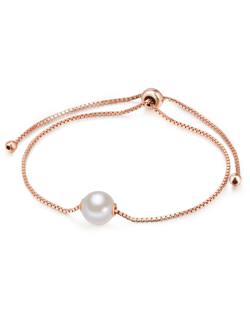 Valero Pearls Armband Damen Sterlingsilber roségold
