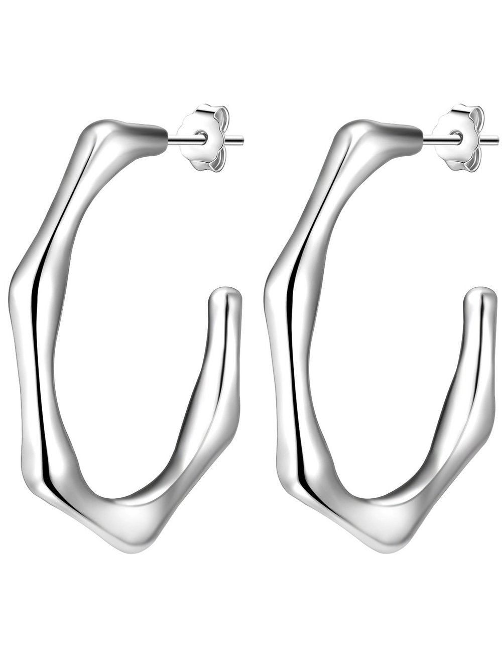 Glanzstücke München Creolen Damen Sterlingsilber