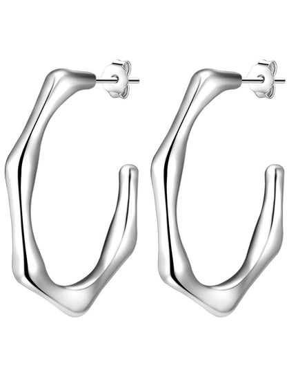 Glanzstücke München Creolen Damen Sterlingsilber