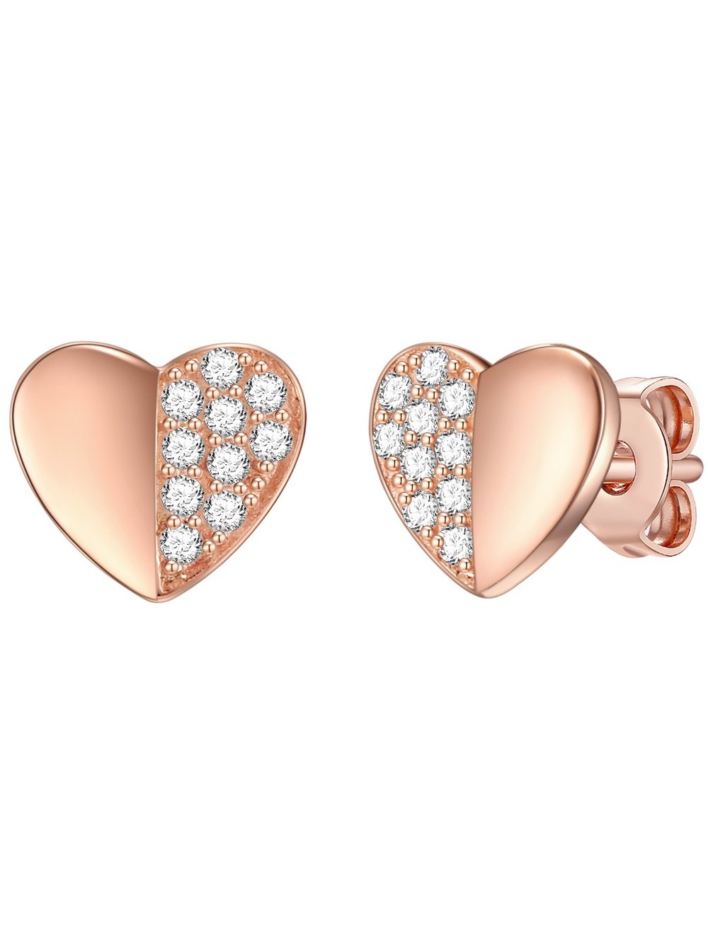 Rafaela Donata Ohrstecker Damen Sterlingsilber roségold