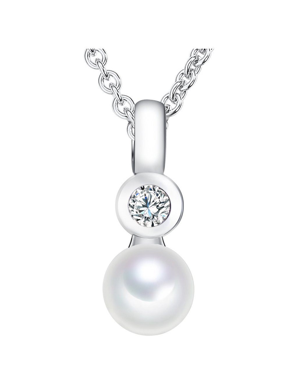 Valero Pearls Perlen-Kette Damen Sterlingsilber