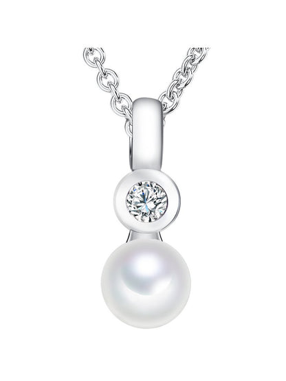 Valero Pearls Perlen-Kette Damen Sterlingsilber