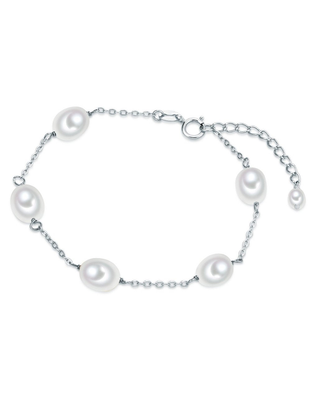 Valero Pearls Perlen-Armband Damen Sterlingsilber