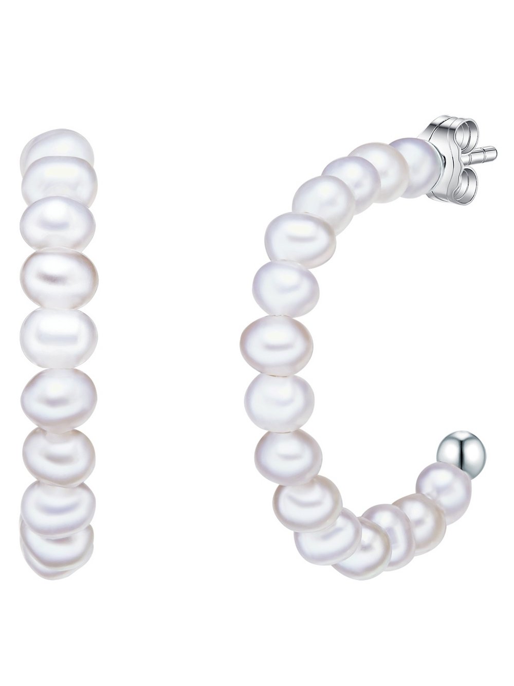 Valero Pearls Perlen-Creolen Damen
