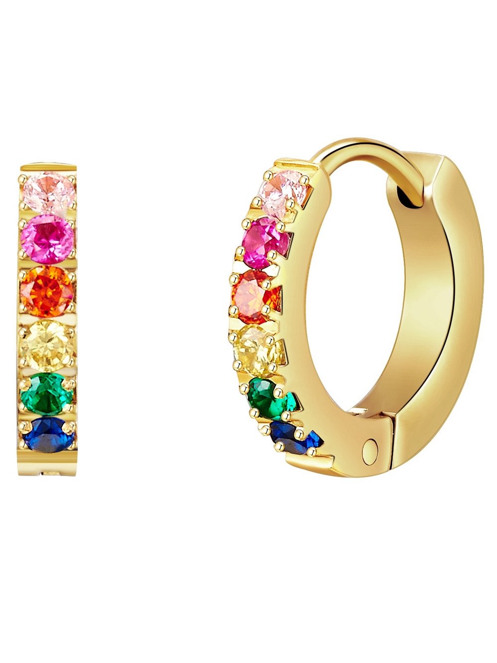 Eastside Creolen Damen Edelstahl