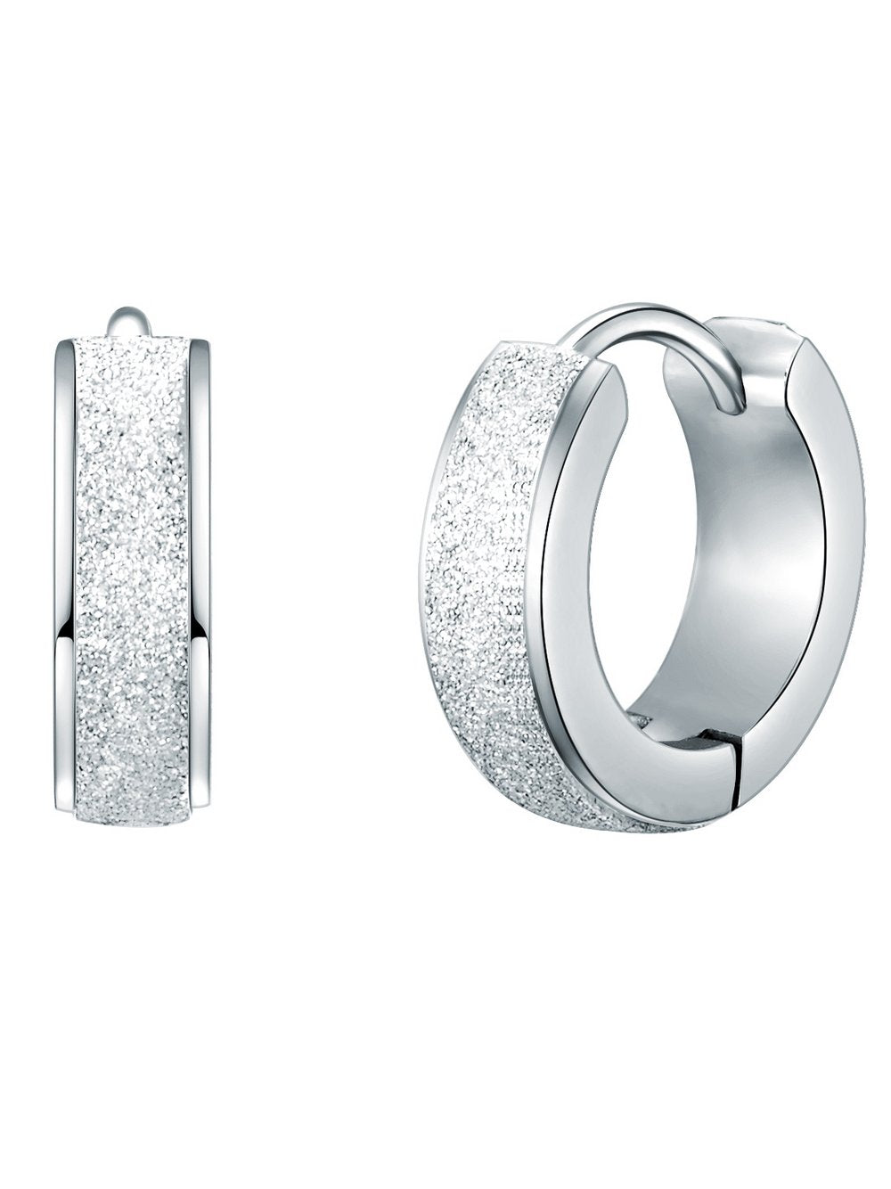 Eastside Creolen Damen Edelstahl