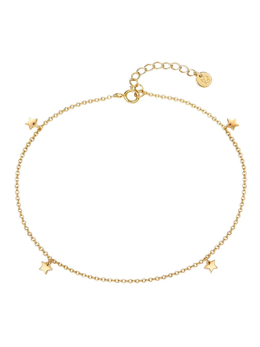 Glanzstücke München Fußkette Damen Sterlingsilber