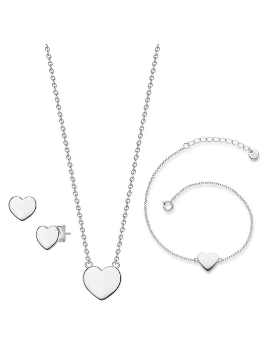 Glanzstücke München Schmuckset Damen Sterlingsilber
