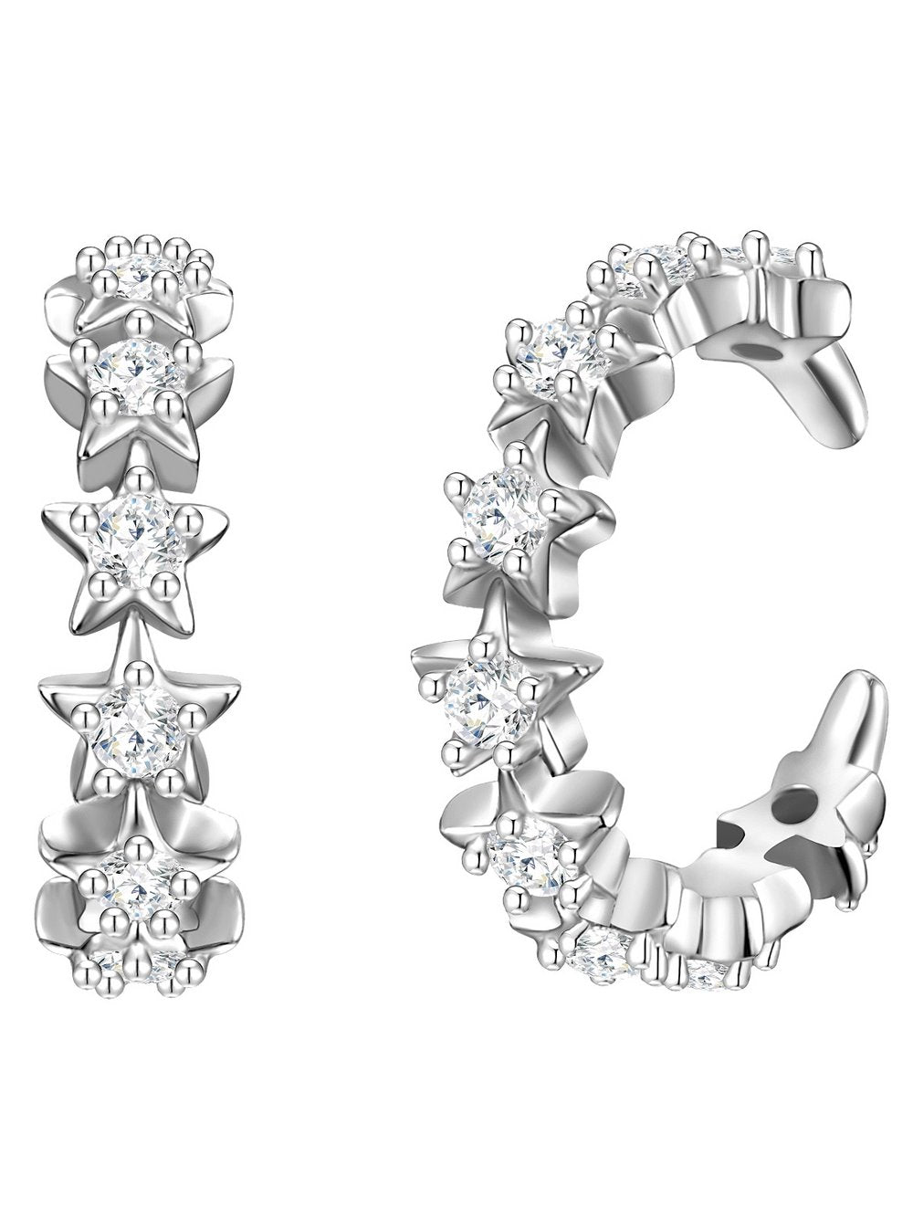 Glanzstücke München Ohrklemme Damen Sterlingsilber