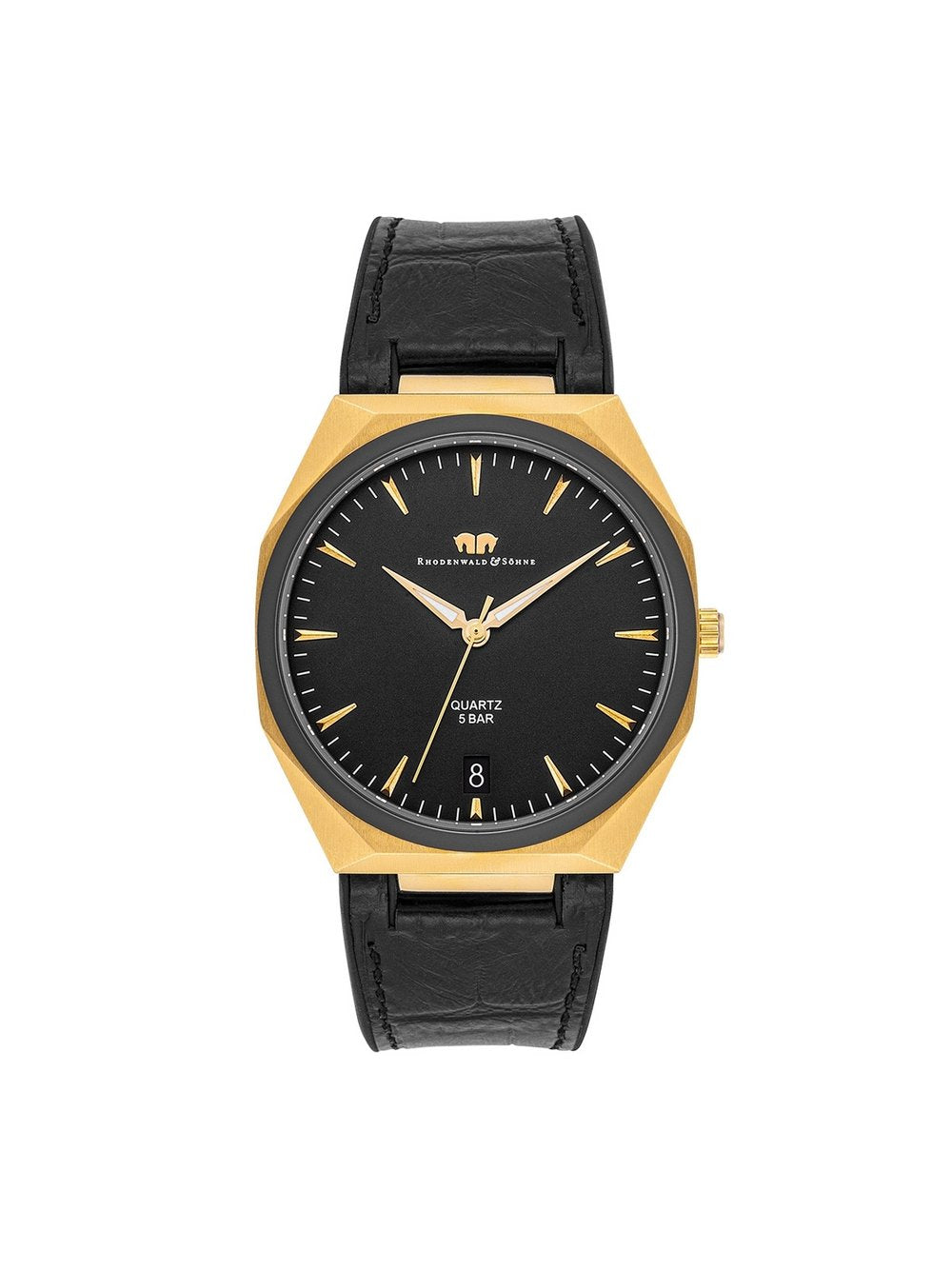 Rhodenwald & Söhne Armband-Uhr Herren Edelstahl