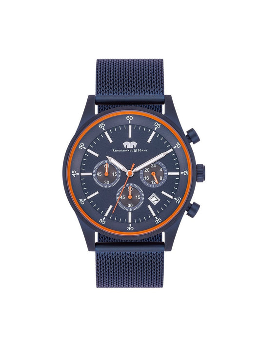 Rhodenwald & Söhne Armband-Uhr Herren Edelstahl