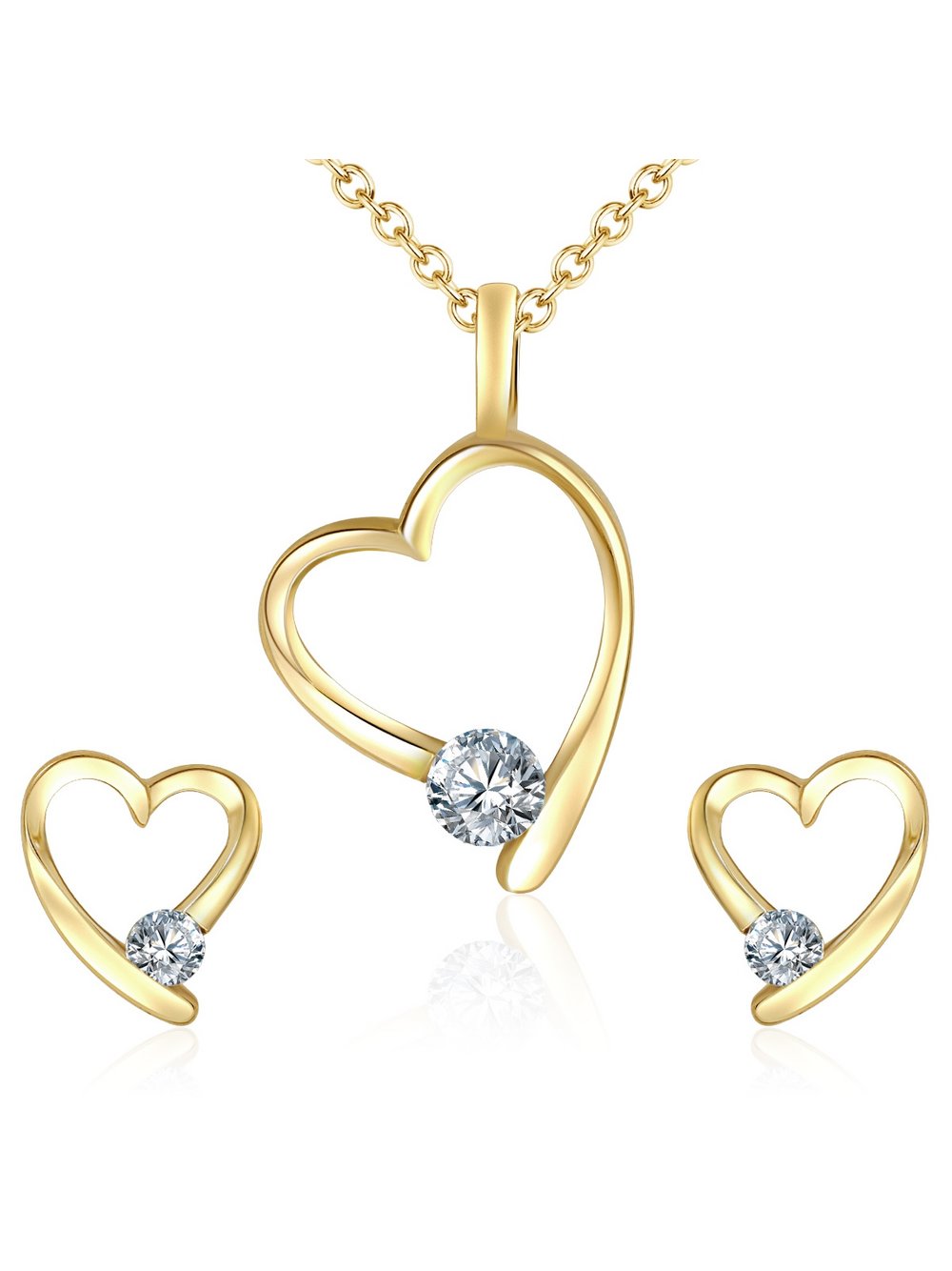 Rafaela Donata Schmuckset Damen Messing