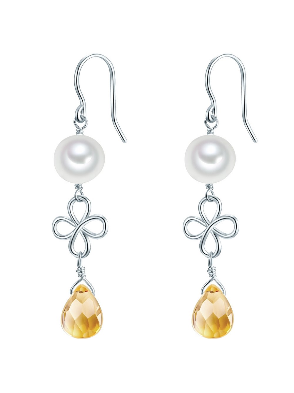 Valero Pearls Ohrhänger Damen Sterlingsilber