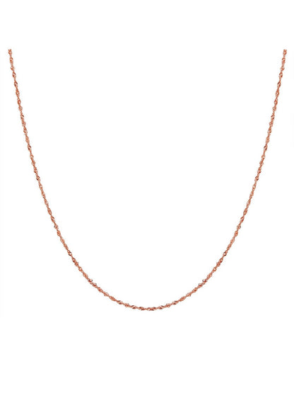 Glanzstücke München Halskette Damen Sterlingsilber roségold